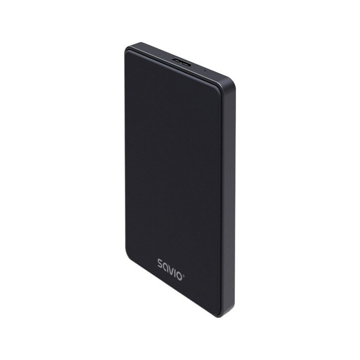 SAVIO AK-65 Boîtier pour disques 2,5 pouces USB 3.0 noir SAVIO AK-65 Boîtier pour disques 2,5 pouces USB 3.0 noir