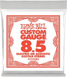 Ernie Ball Cuerda Eléctrica Slinky Plana 008.5 - Jeu de cordes guitare électrique 0.0085
