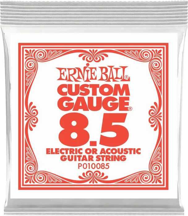 Ernie Ball Cuerda Eléctrica Slinky Plana 008.5 - Jeu de cordes guitare électrique 0.0085 Ernie Ball Cuerda Eléctrica Slinky Plana 008.5 - Jeu de cordes guitare électrique 0.0085