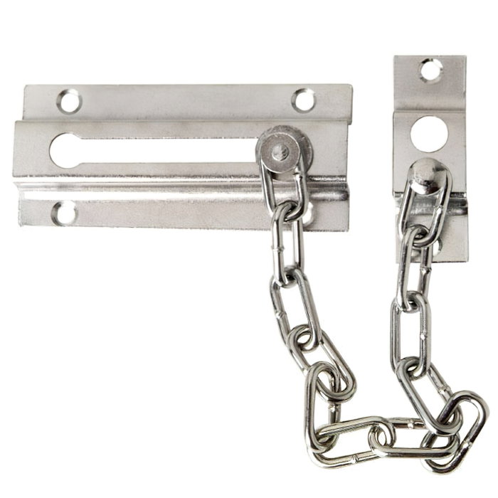 WOLFPACK LINEA PROFESIONAL Entrebâilleur de porte argenté (blister 1 pièce) WOLFPACK LINEA PROFESIONAL Entrebâilleur de porte argenté (blister 1 pièce)