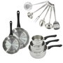 Fackelmann Geneva Batterie de cuisine Inox - 11 pièces