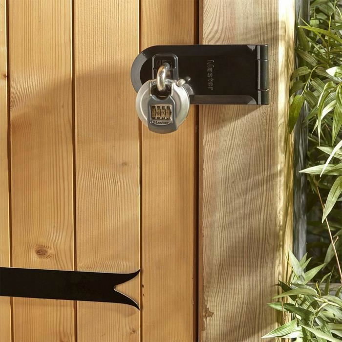 Master Lock Cadenas à combinaison en acier inoxydable 70mm M40EURDNUM