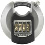 Master Lock Cadenas à combinaison en acier inoxydable 70mm M40EURDNUM