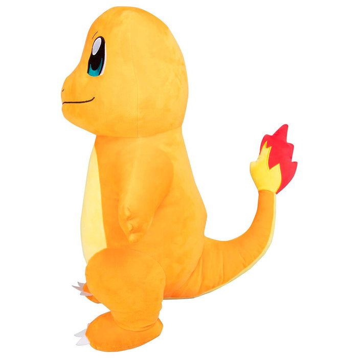 Jazwares Peluche Pokemon Charmander - Peluche géante 60 cm
