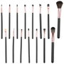 Cosmetic Club Estuche 15 Brochas Maquillaje avec housse enroulable