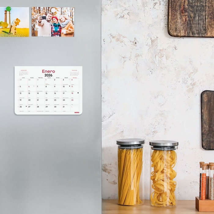 calendrier mural Finocam Multicouleur Papier 21 x 15 cm calendrier mural Finocam Multicouleur Papier 21 x 15 cm