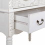 Armoire Alexandra House Living Blanc verre Bois d'épicéa Bois MDF 12 x 140 x 80 cm