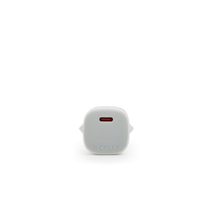 Chargeur mural Celly UPTC1USBC25WWH Blanc 25 W