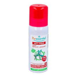 PURESSENTIEL Spray Répulsif et Calmant Antimosquitos 75ml