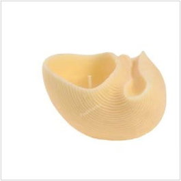 CERABELLA Bougie Parfumée Artisanale Galet Petit 11x6,5cm