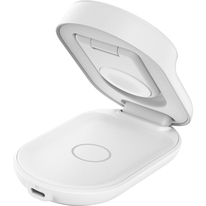 Belkin Base de charge Ultracharge Qi2 25W Magnétique Pliable Blanc