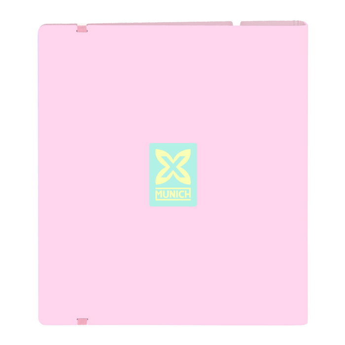 Reliure à anneaux Munich Candy Rose 27 X 32 X 4 cm