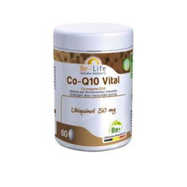 BE-LIFE Co Q10 Vital 60 gélules - Complément alimentaire Coenzyme Q10 Ubiquinol