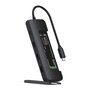 Satechi USB-C Hybrid Multiport Adapter avec boîtier SSD, Noir