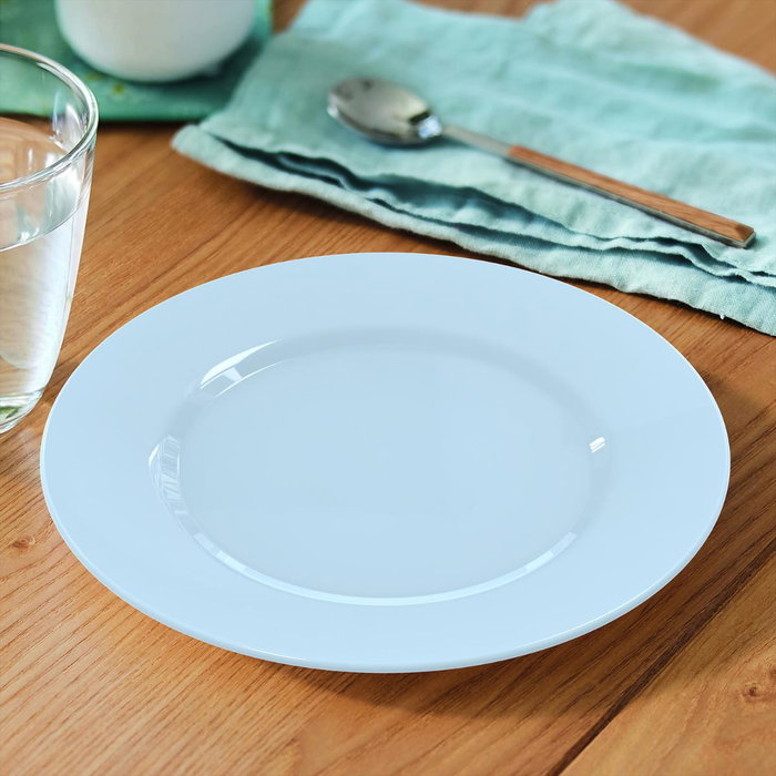 Luminarc Plat à Dessert Plumi Paradise Azu 19 cm Verre Bleu