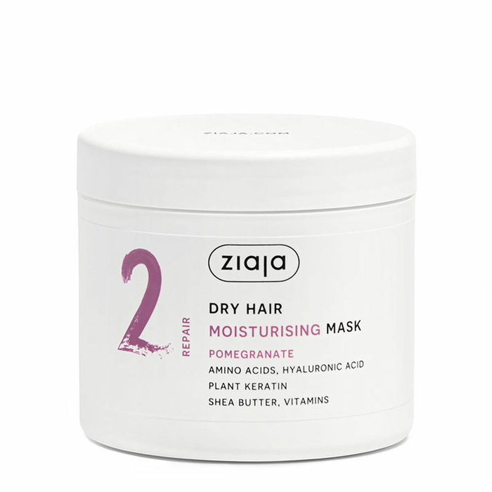 Ziaja Masque capillaire hydratant PLANT ESSENTIALS à la grenade 350 ml Ziaja Masque capillaire hydratant PLANT ESSENTIALS à la grenade 350 ml
