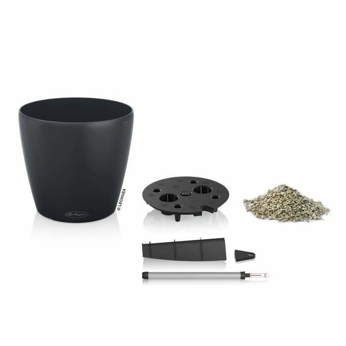Lechuza Pot de fleurs Classico Color 28 ALL-IN-ONE - Ardoise Lechuza Pot de fleurs Classico Color 28 ALL-IN-ONE - Ardoise
