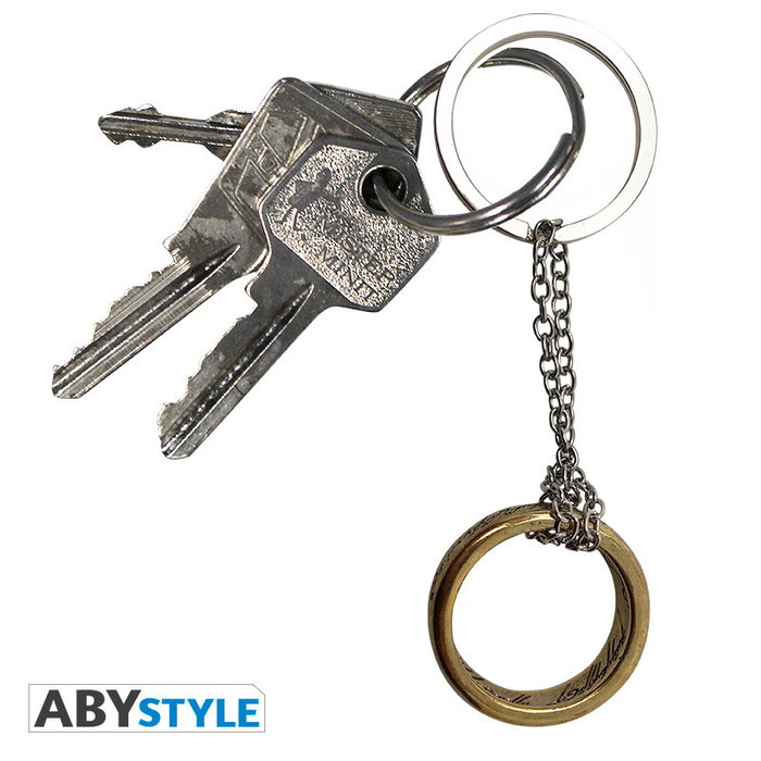 Abystyle Porte-clés 3D L'Anneau Le Seigneur des Anneaux Abystyle Porte-clés 3D L'Anneau Le Seigneur des Anneaux