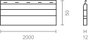 Micel PR24 Lama finale de volet roulant PVC Marfil 52 mm x 12 mm x 2 m
