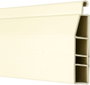 Micel PR24 Lama finale de volet roulant PVC Marfil 52 mm x 12 mm x 2 m