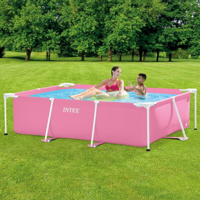 Piscine Démontable Intex 220 x 150 x 60 cm Rose 1662 L