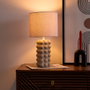 Home Deco Factory Lampe de céramique taupe