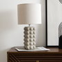 Home Deco Factory Lampe de céramique taupe