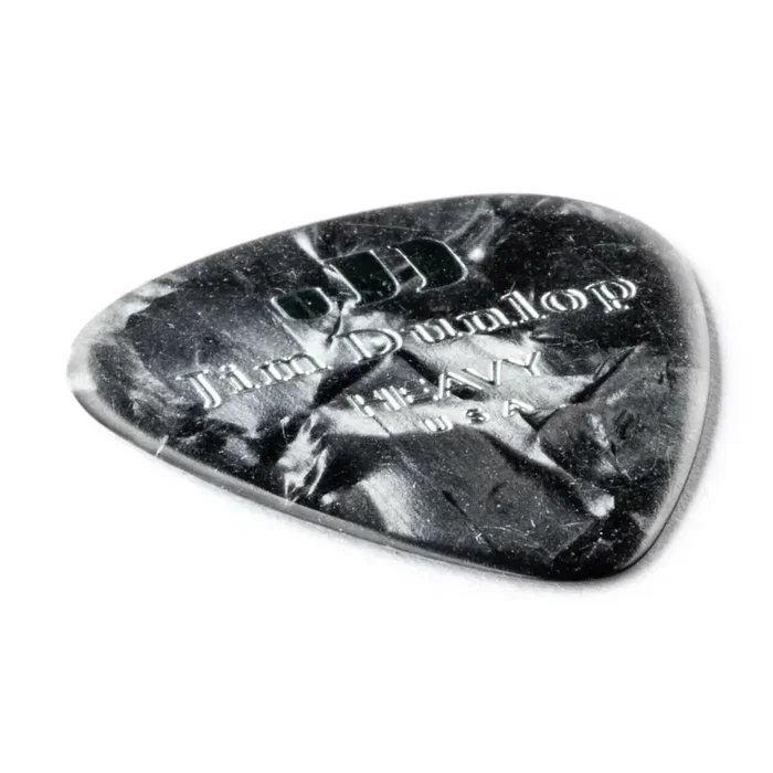 DUNLOP Pack de 72 médiators Genuine Celluloid Classic Noir Perle - Heavy DUNLOP Pack de 72 médiators Genuine Celluloid Classic Noir Perle - Heavy