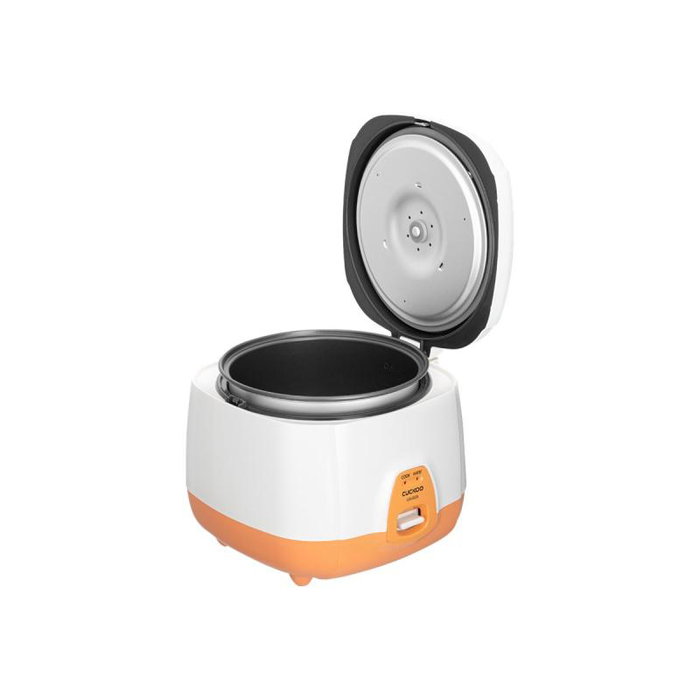 Cuckoo CR-0331 Autocuiseur à riz électrique 540 ml, blanc et orange - Cuckoo Rice Stove Cuckoo CR-0331 Autocuiseur à riz électrique 540 ml, blanc et orange - Cuckoo Rice Stove
