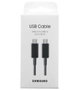 Samsung EP-DX510JBEGEU Câble USB-C vers USB-C 1,8 m 5A Charge rapide Noir