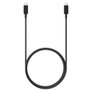 Samsung EP-DX510JBEGEU Câble USB-C vers USB-C 1,8 m 5A Charge rapide Noir