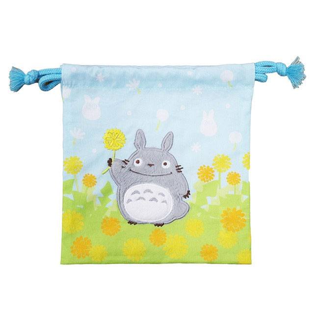 Marushin Sac marin Mon voisin Totoro with Flowers 20 x 19 cm Marushin Sac marin Mon voisin Totoro with Flowers 20 x 19 cm