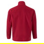 VELILLA - Polaire professionnel 201501 en microfibre polyester, zippé, avec 2 poches à fermeture - Pour industrie, transport, vestiaire - Rouge Taille L