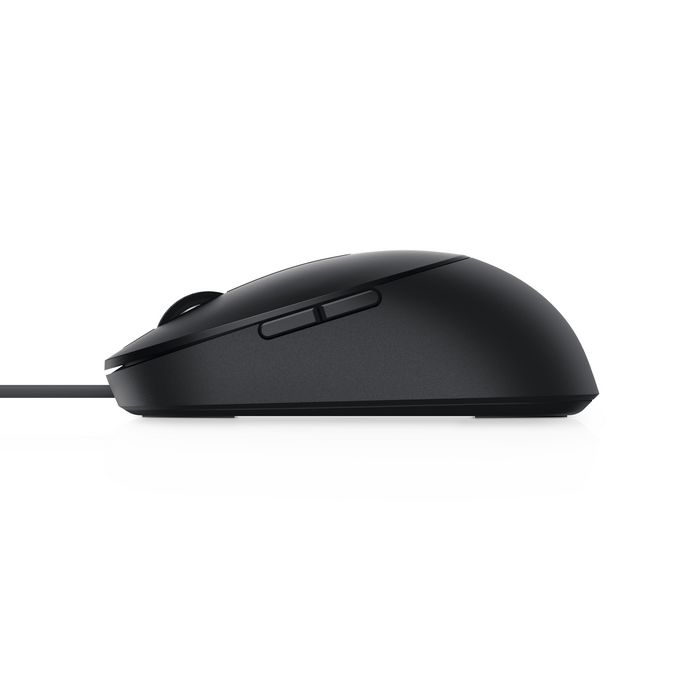 Dell MS3220 - Souris filaire laser USB avec 3200 DPI pour haute précision et navigation multi-écrans - Dimensions 6.29 x 11.53 x 3.89 cm, 98 g