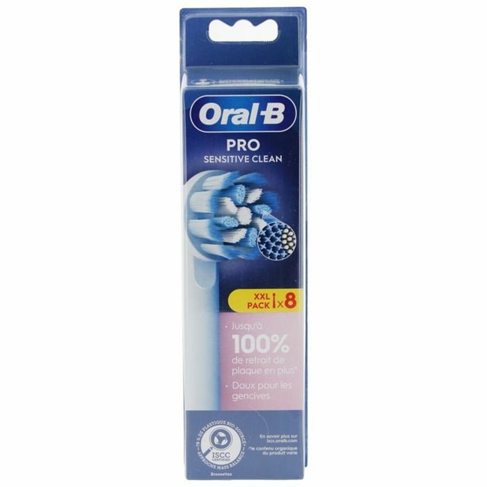 Oral B Brossettes Sensitive Clean Ultra thin X-filaments, lot de 8 Oral B Brossettes Sensitive Clean Ultra thin X-filaments, lot de 8