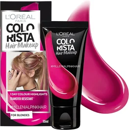 L'Oreal Paris Colorista Hair Makeup #MILLENIALPINK