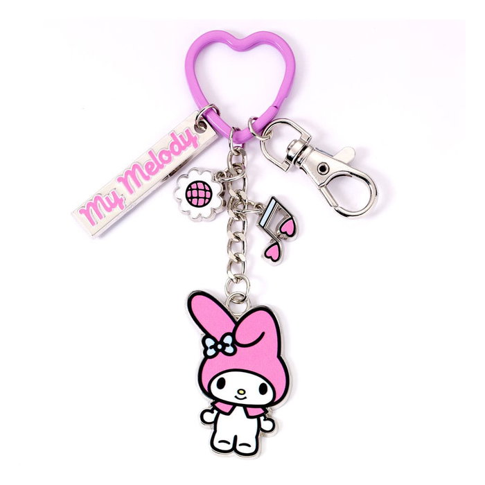 THE CARAT SHOP Porte-clés Hello Kitty avec breloques My Melody
