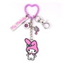 THE CARAT SHOP Porte-clés Hello Kitty avec breloques My Melody