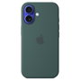 Apple Coque en Silicone avec MagSafe pour iPhone 16 Plus - Vert Lago