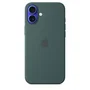 Apple Coque en Silicone avec MagSafe pour iPhone 16 Plus - Vert Lago