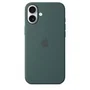 Apple Coque en Silicone avec MagSafe pour iPhone 16 Plus - Vert Lago