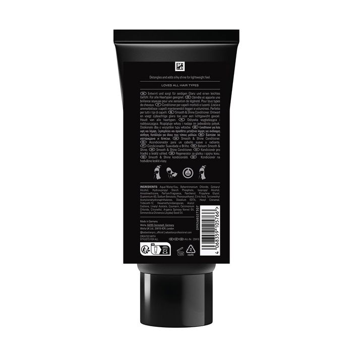 Sebastian Professional - Après-Shampoing Démêlant Dark Oil - Soin Professionnel pour Cheveux Soyeux, Brillants et Parfumés - 200 ml - Unisexe