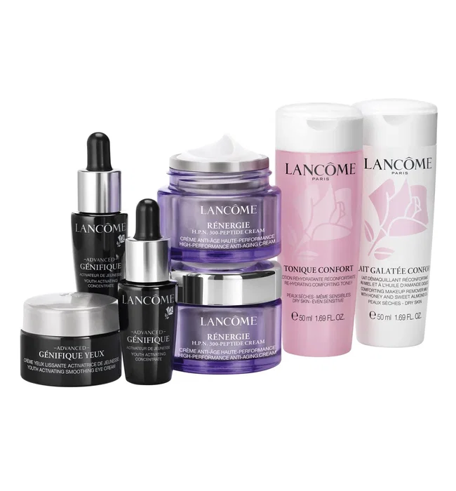 Lancôme Coffret de soins Rénergie HPN et Advanced Génifique Lancôme Coffret de soins Rénergie HPN et Advanced Génifique