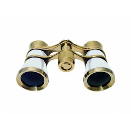 Braun Jumelles Opera 3x25 Or/Nacre