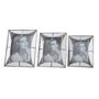 BigBuy Home Cadre photo Argenté Verre Polyrésine 10 x 15 cm