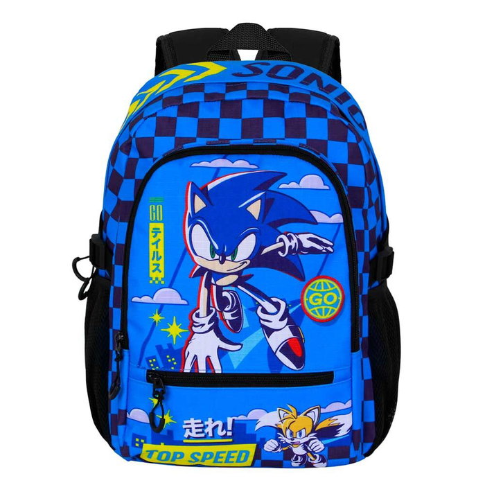 Karactermania Sonic Mochila Fight 3.0 Go Bleu