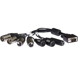 RME Bo9632Xlrmkh Cable Breakout D-sub 15-pin vers 4x XLR Analogique 2x MIDI 1x Phones pour HDSP 9632 et HDSPe AIO