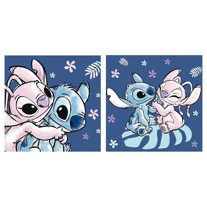 DISNEY Coussin Lilo & Stitch 40 x 40 cm - Angel & Stitch DISNEY Coussin Lilo & Stitch 40 x 40 cm - Angel & Stitch