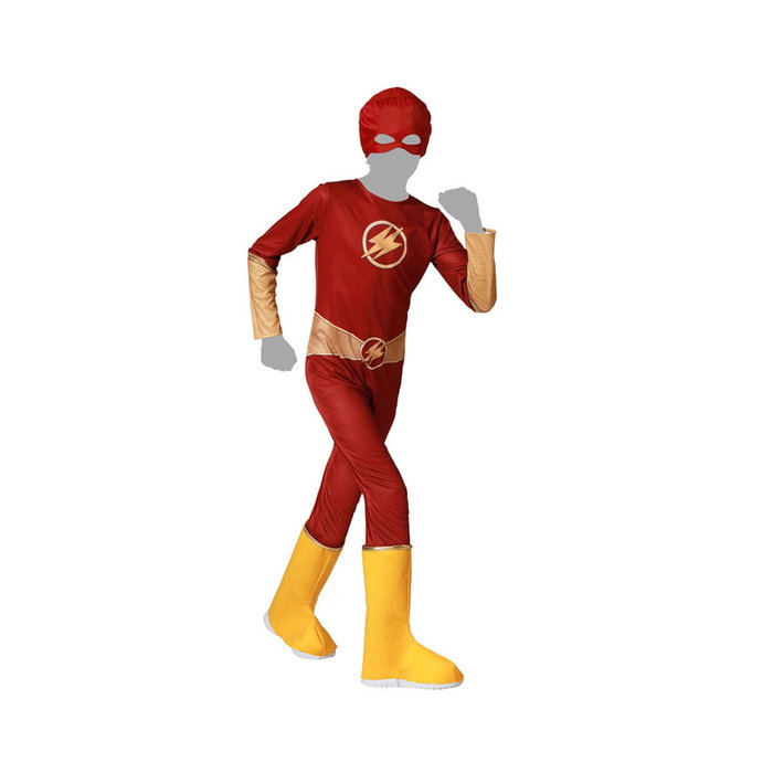 BigBuy Carnival Déguisement Super-héros Comic Rouge pour Enfant