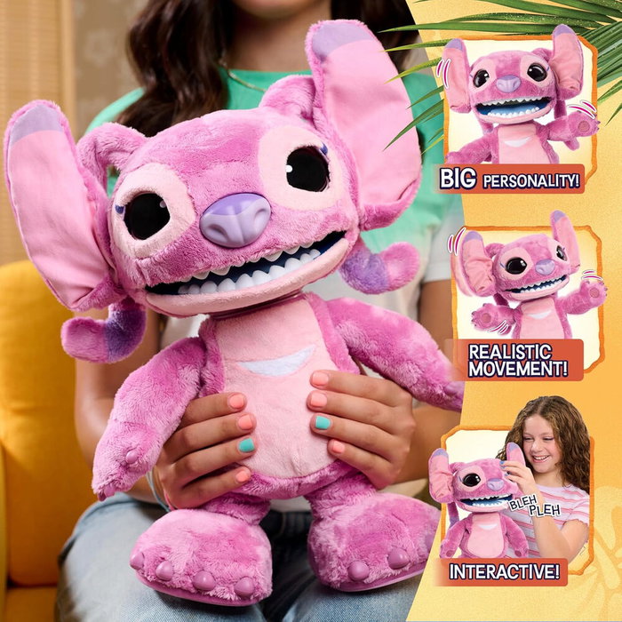 JUST PLAY Peluche Interactive Disney Ultimate Angel de 43 cm